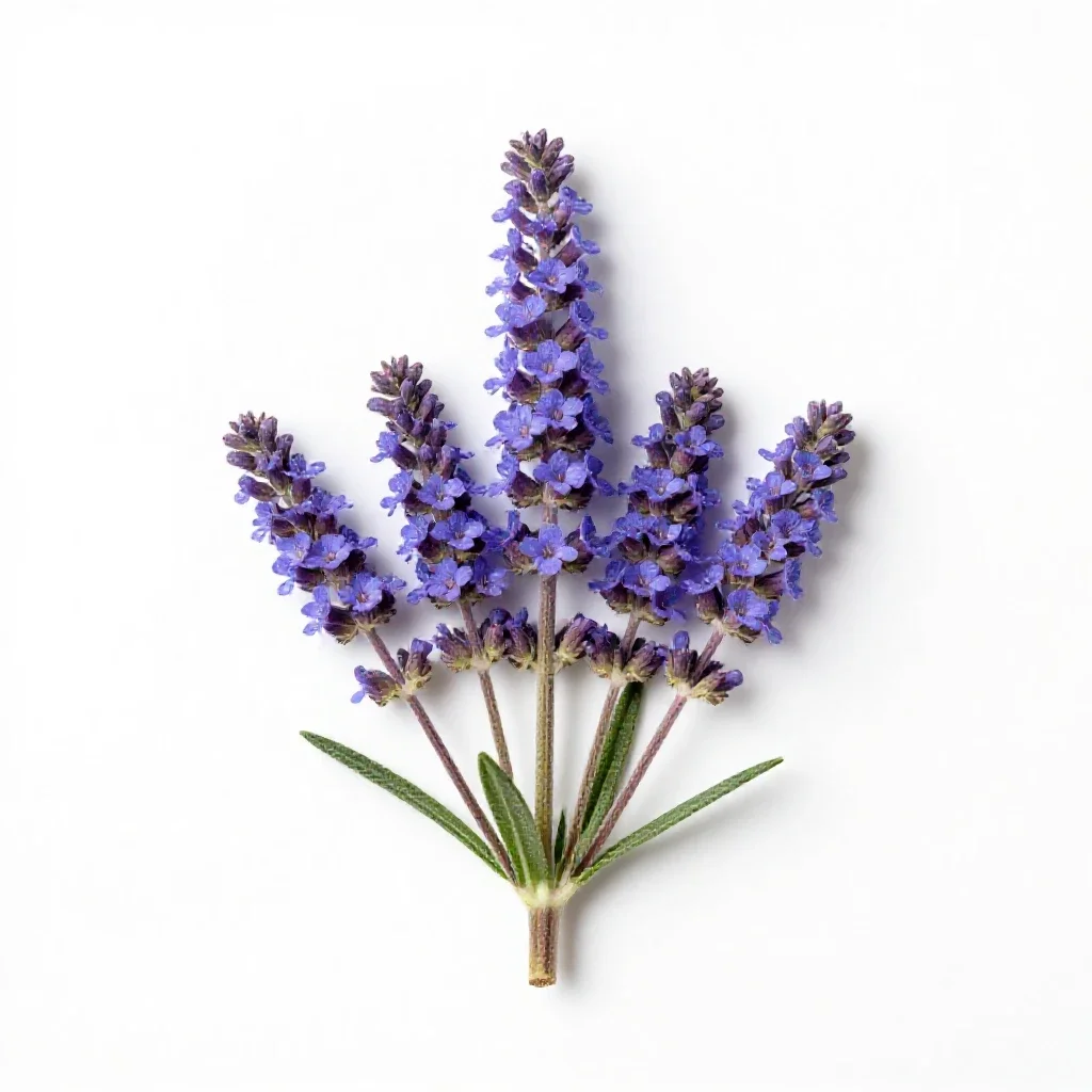 Sweet sand verbena isolated on a white background