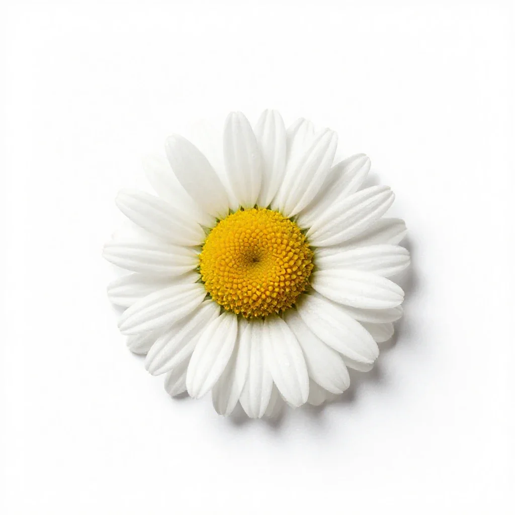 Turfing daisy isolated on a white background