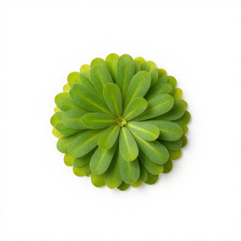 Watermeal isolated on a white background
