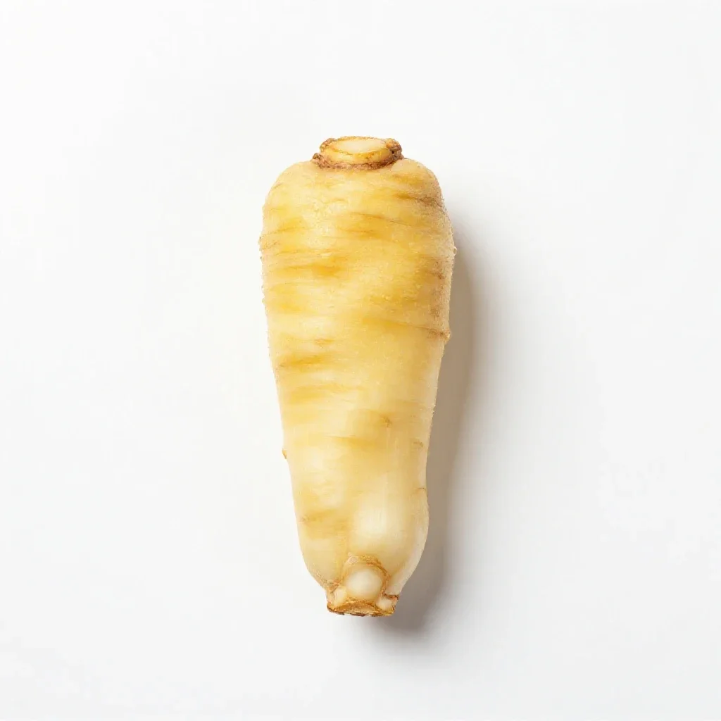 Yellow salsify isolated on a white background