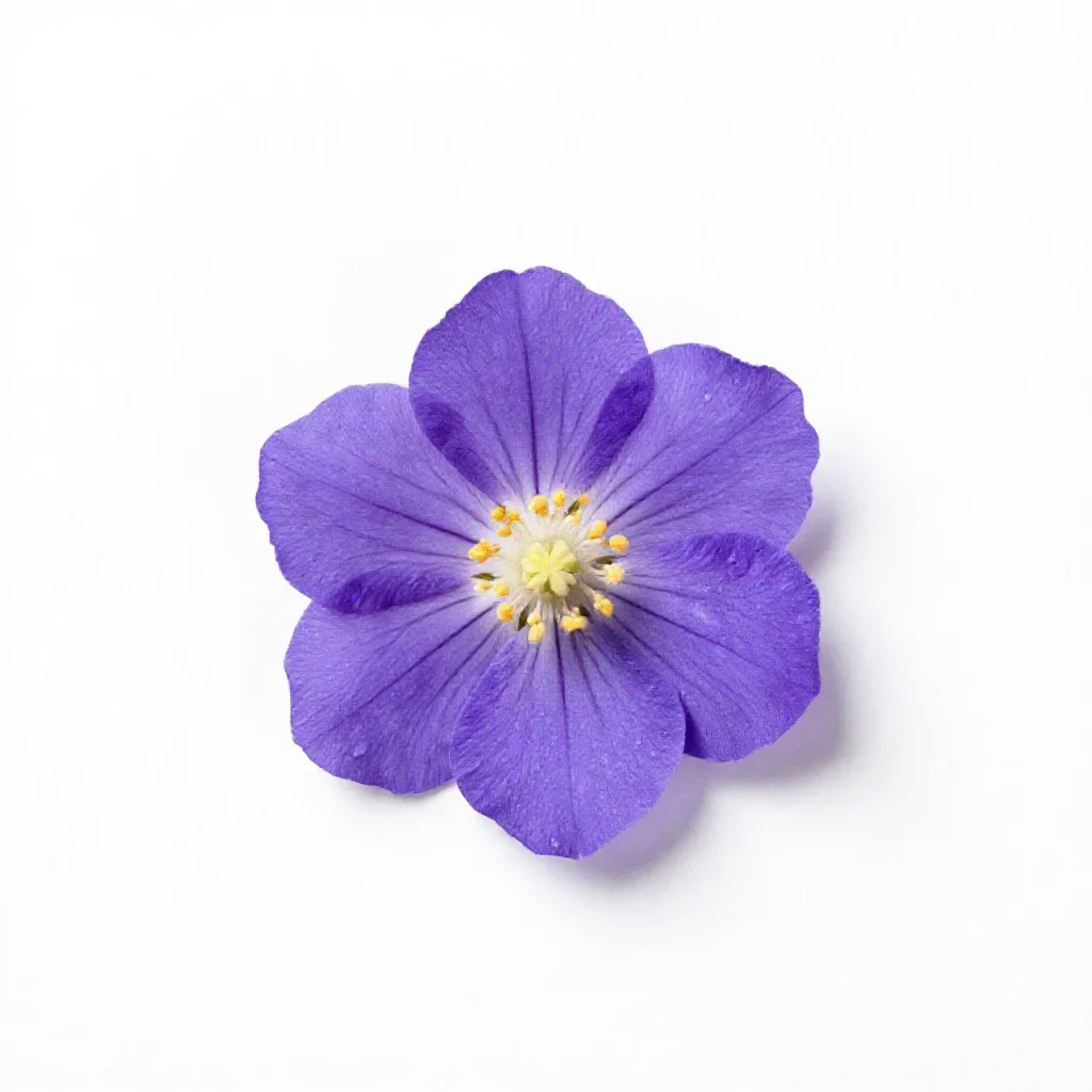 Achillea isolated on a white background