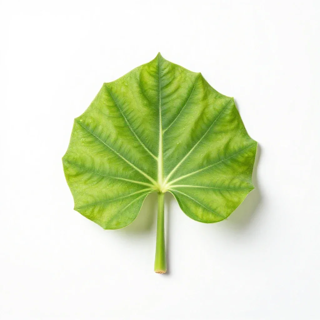 Amorphophallus isolated on a white background