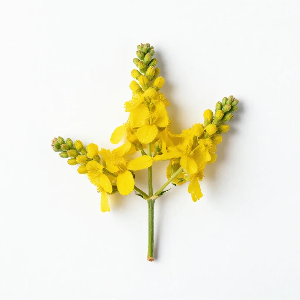 Andryala isolated on a white background