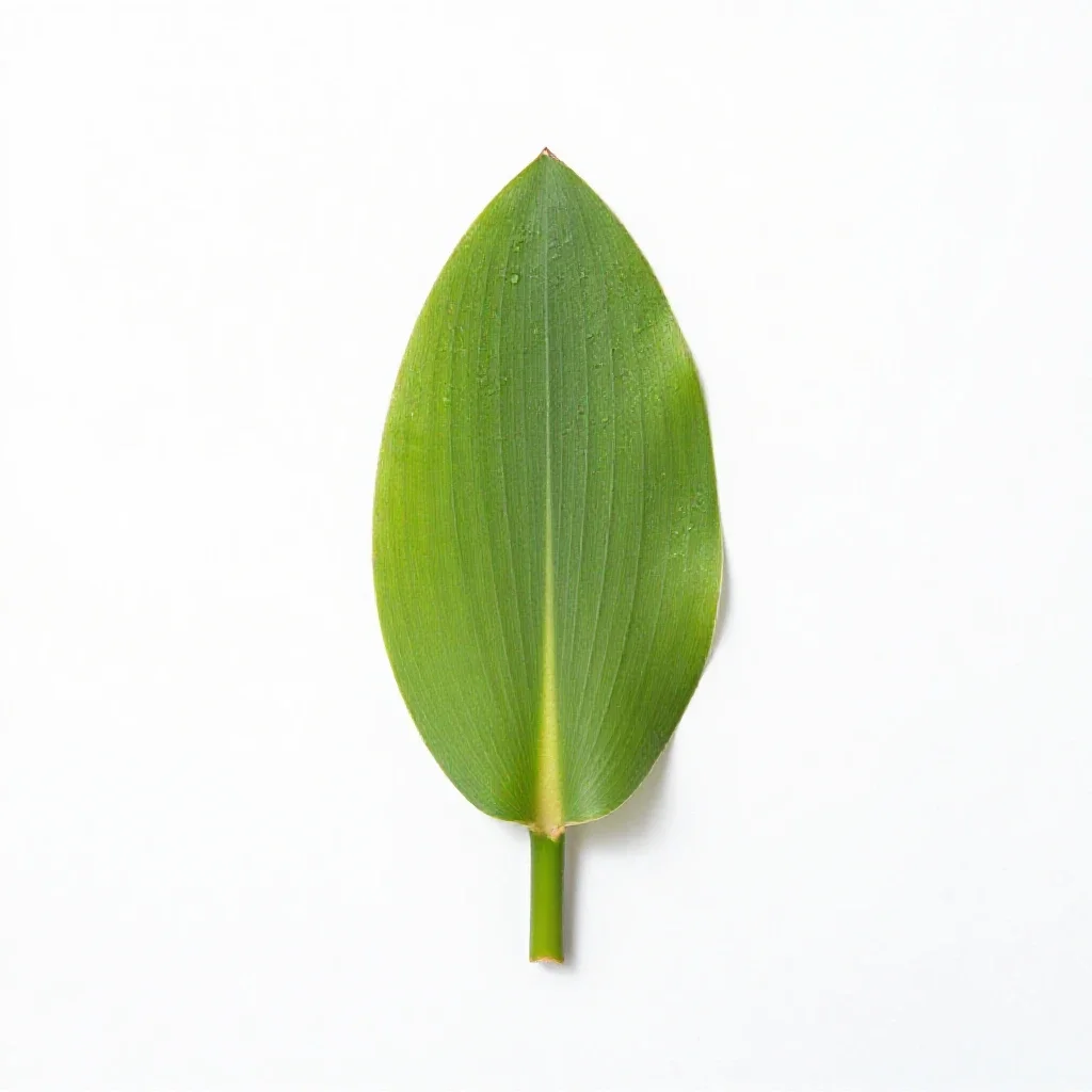 Arrow arum isolated on a white background