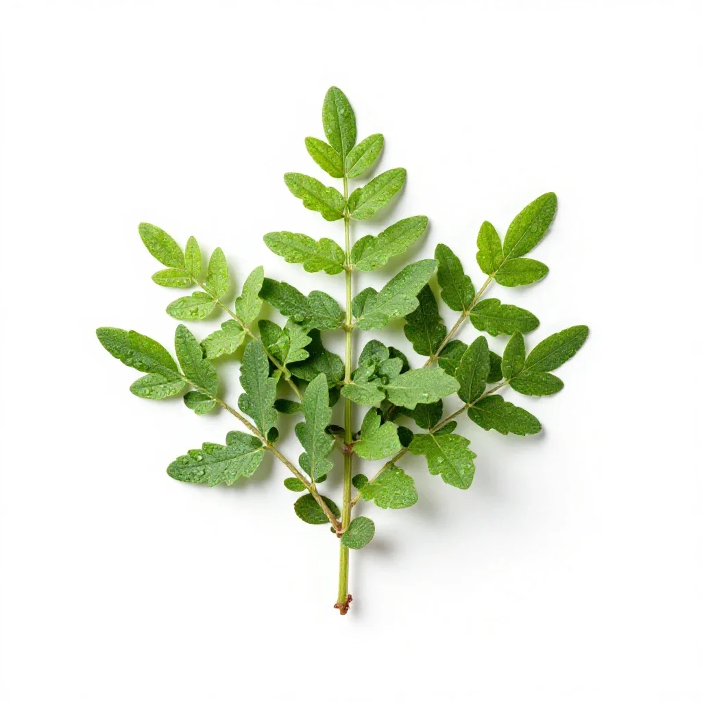 Asarabacca isolated on a white background