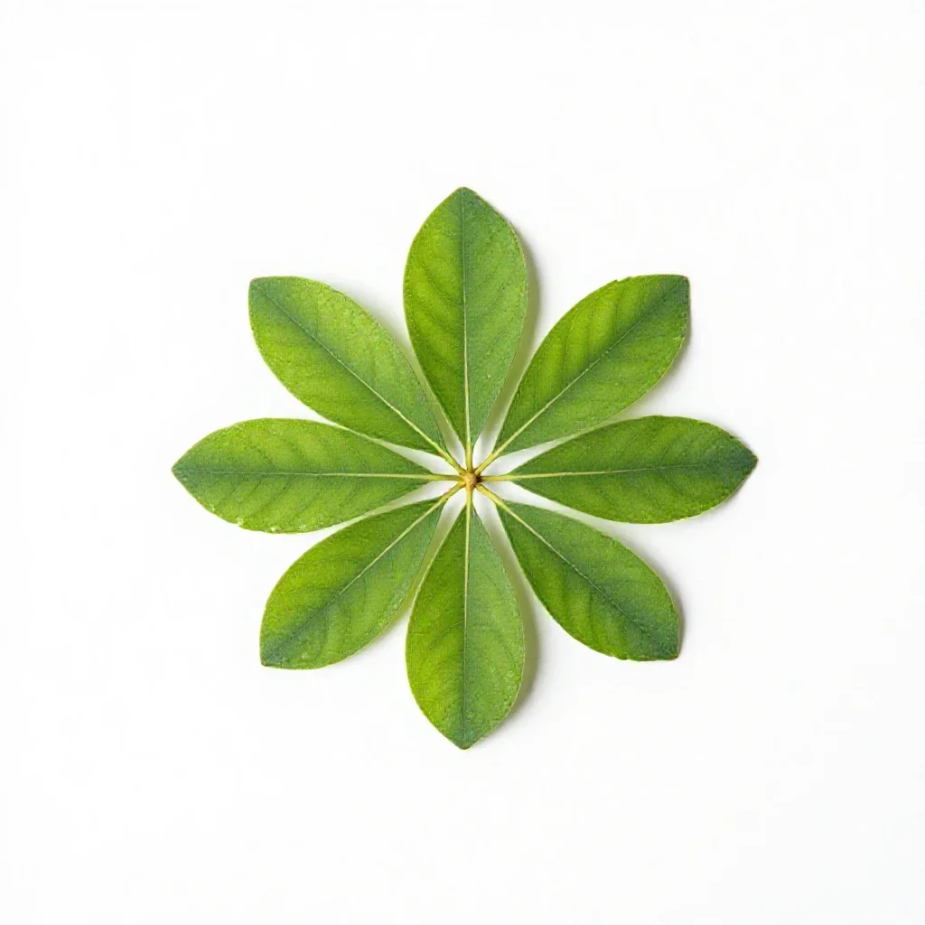 Engelmannia isolated on a white background