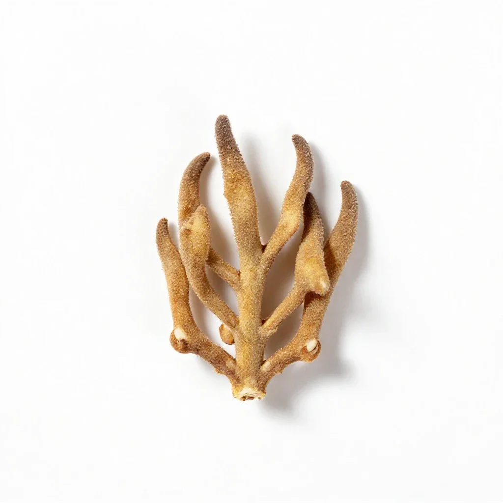 Ephedra isolated on a white background