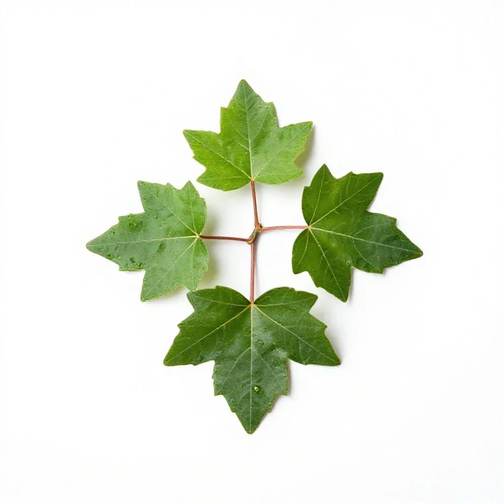 Ivy isolated on a white background