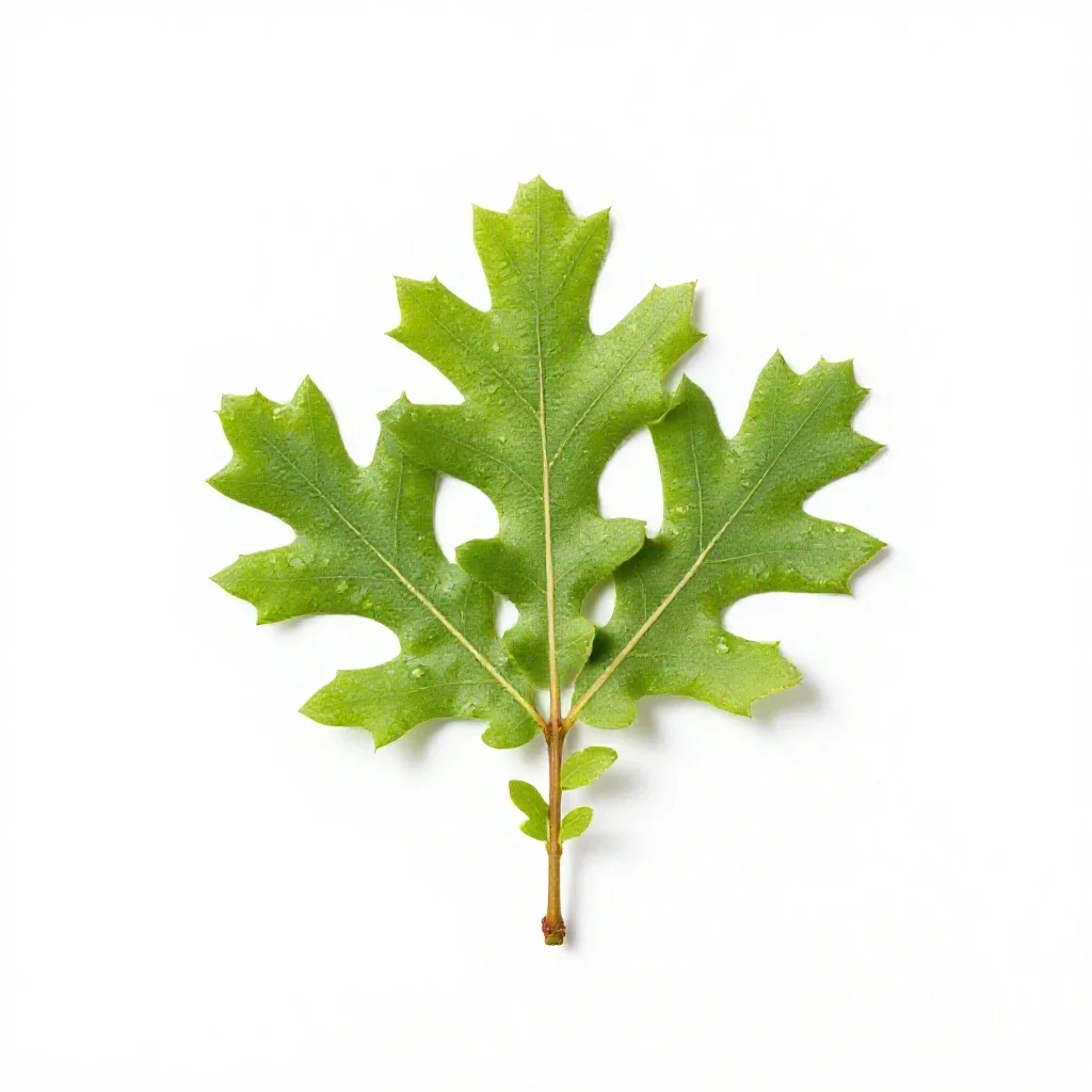 Oak-leaved goosefoot isolated on a white background