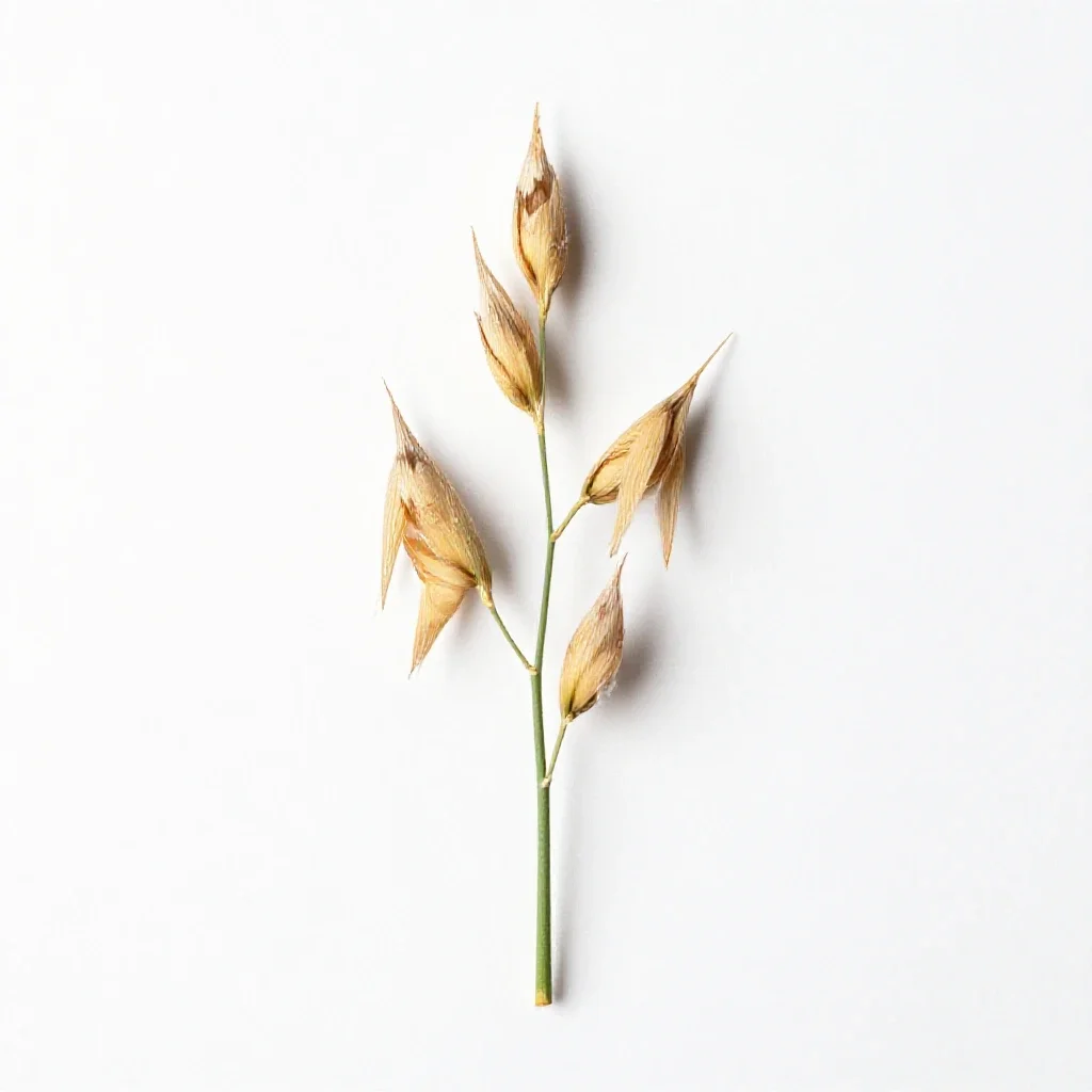 Oat isolated on a white background