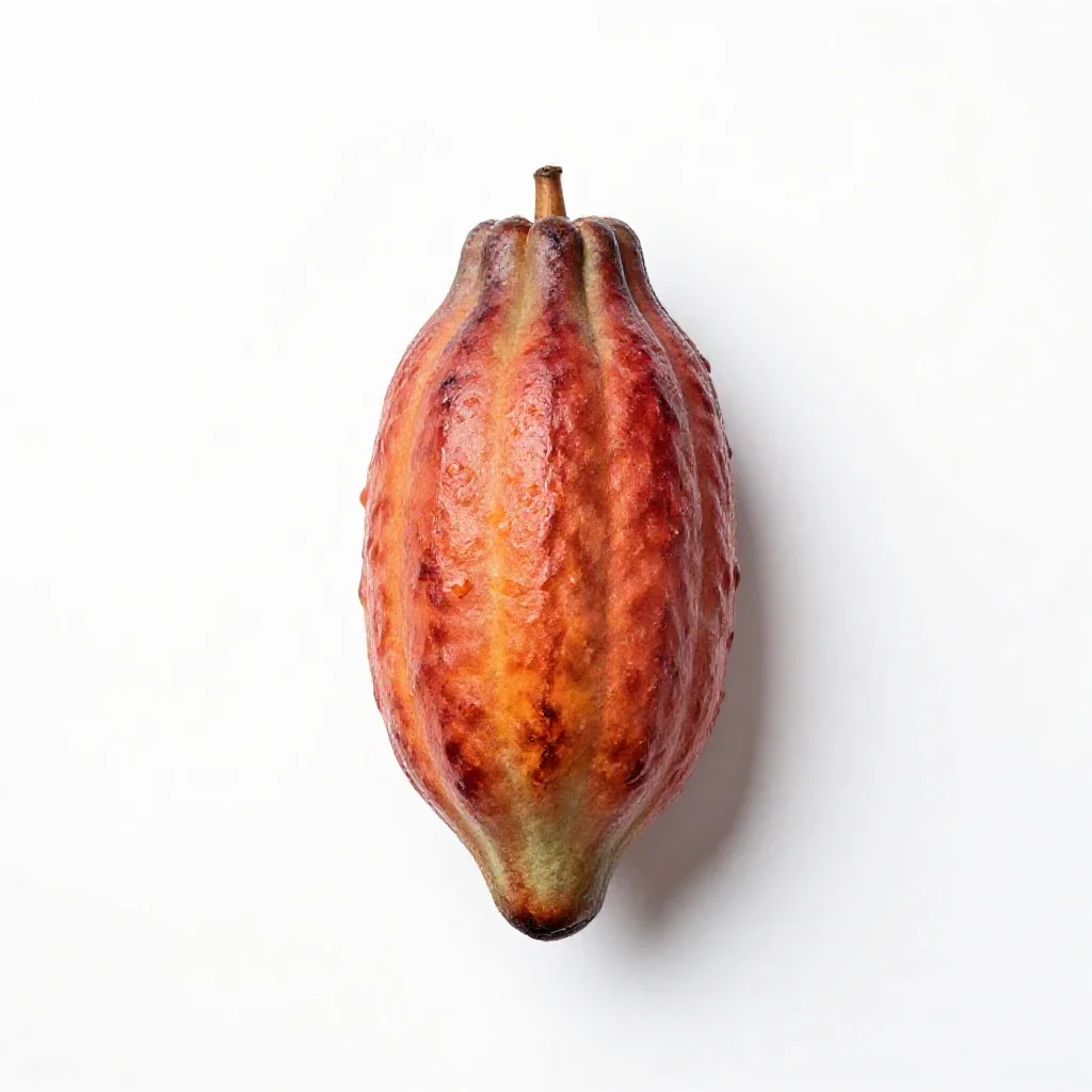 Cacao isolated on a white background