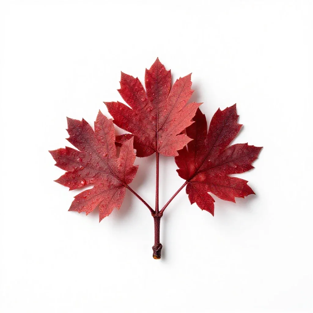 Camwood isolated on a white background