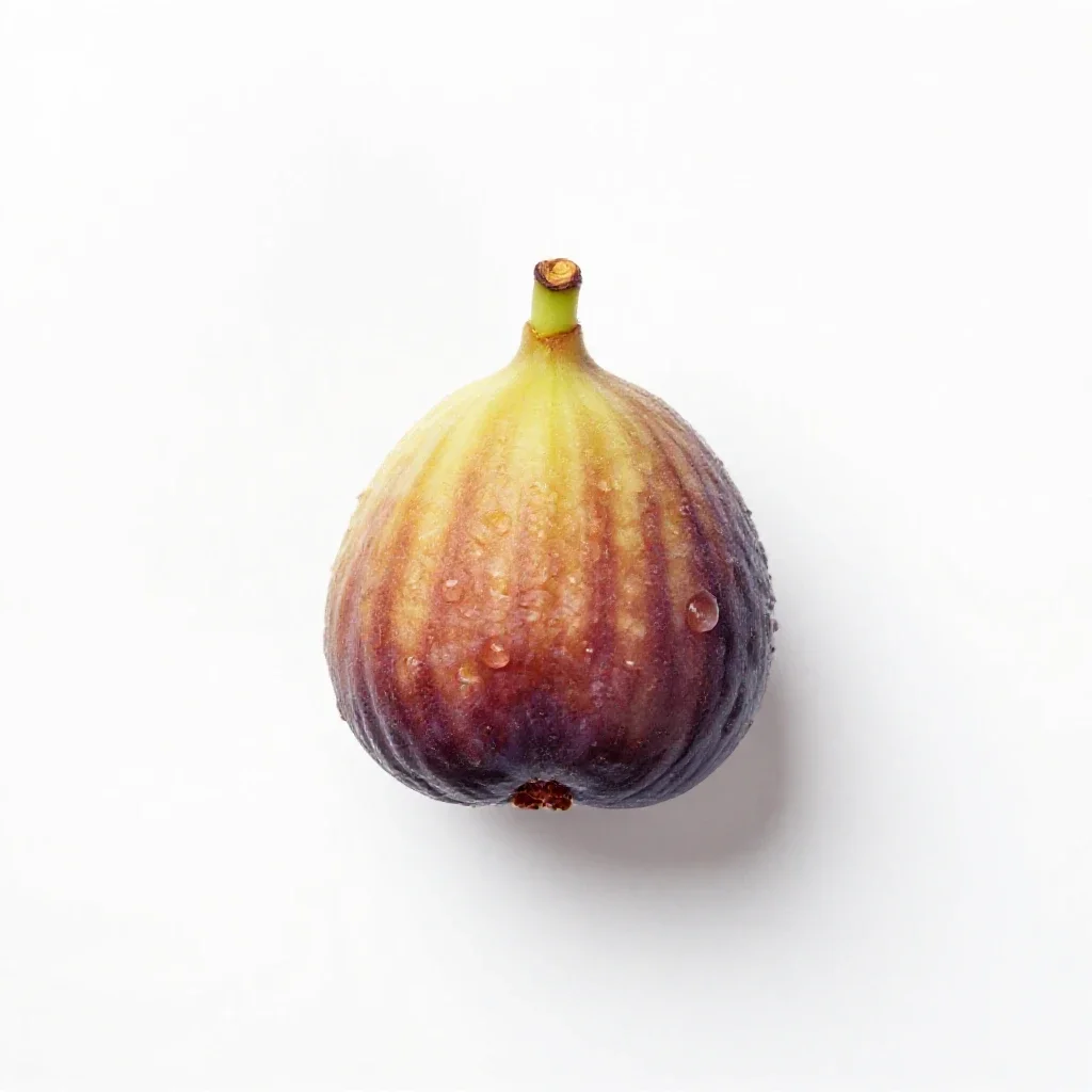 Caprifig isolated on a white background