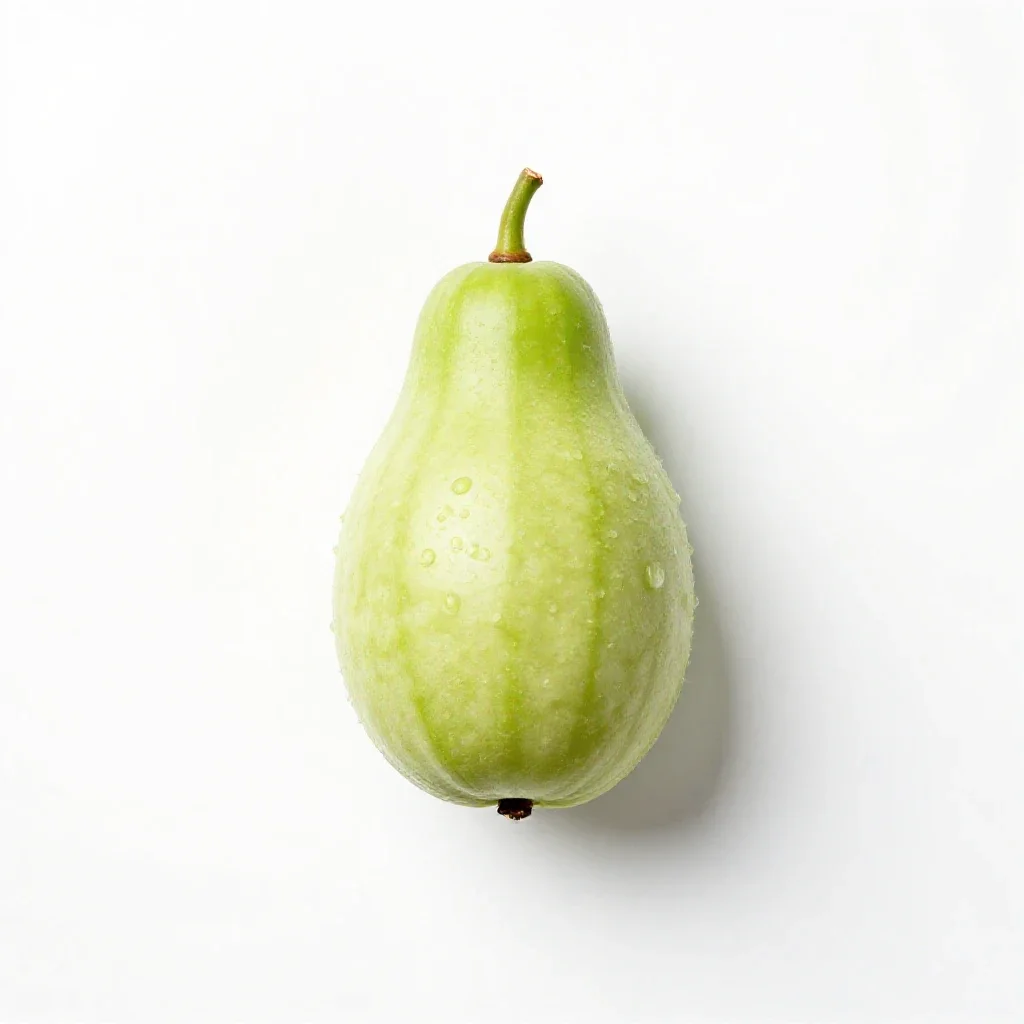 Cream-of-tartar tree isolated on a white background