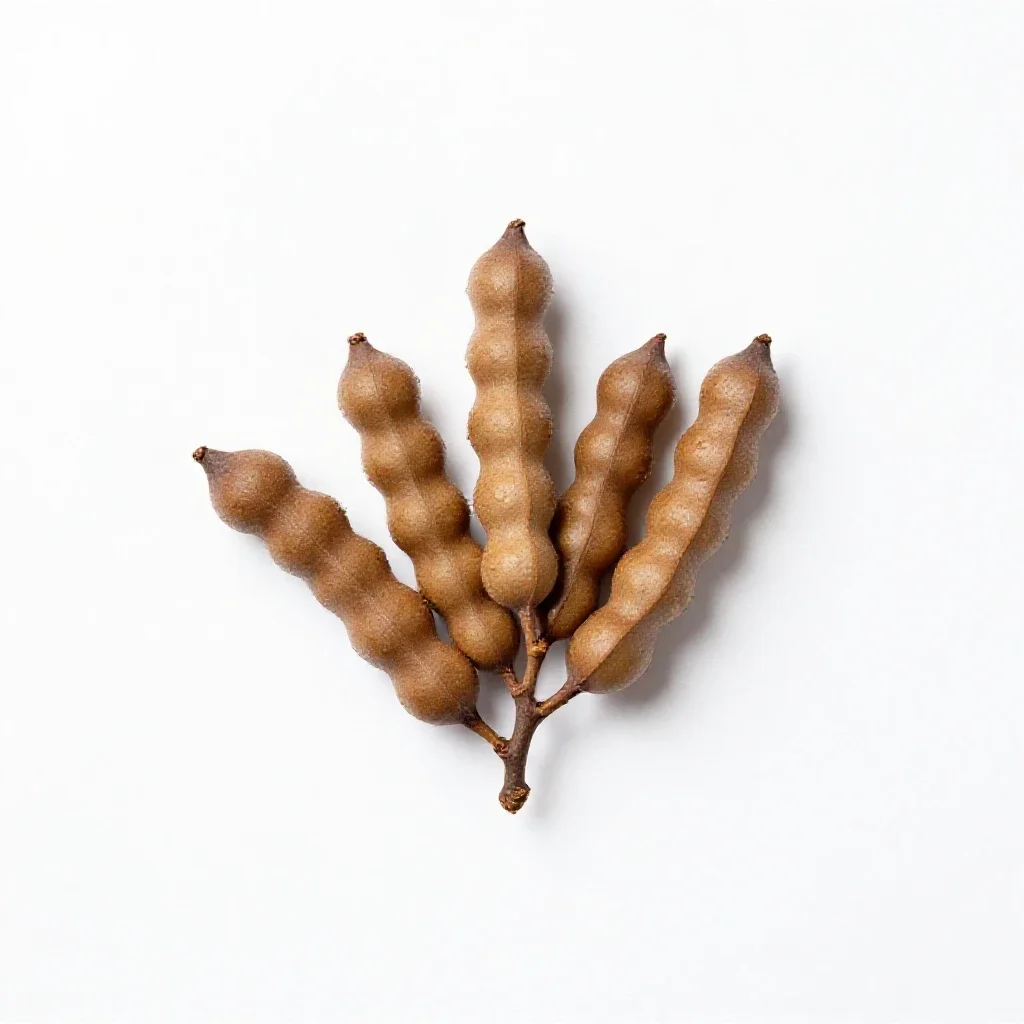 Divi-divi isolated on a white background