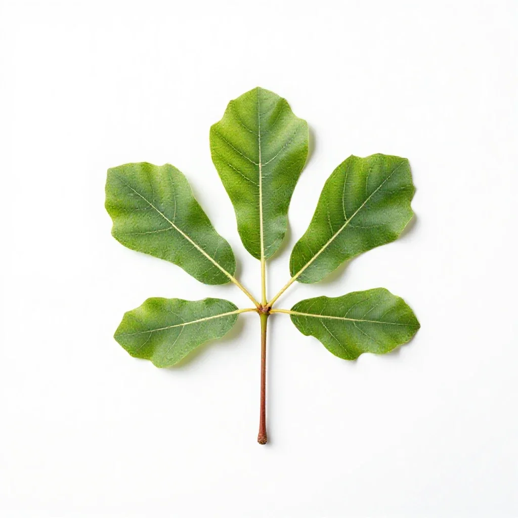 Fig tree isolated on a white background