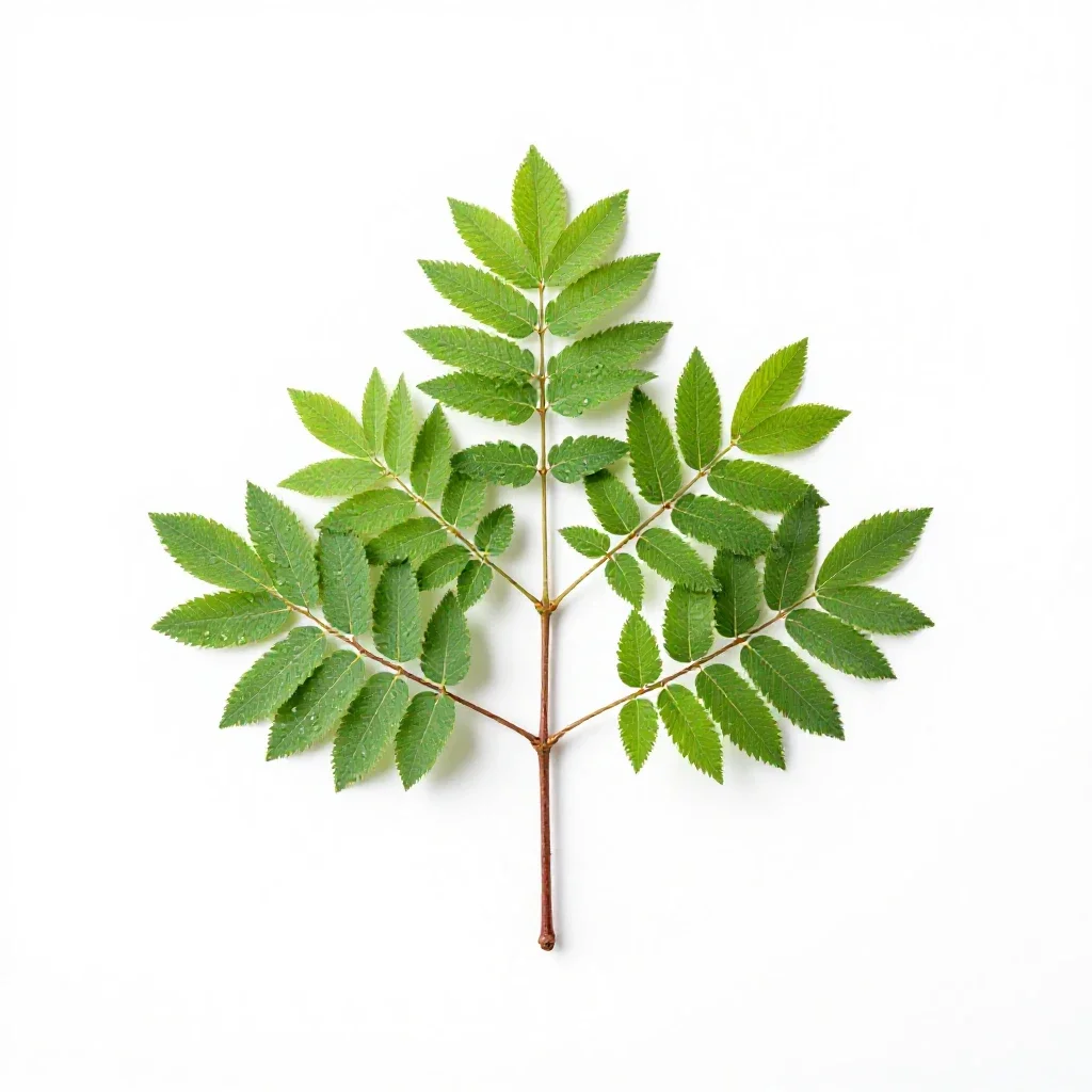 Fringe tree isolated on a white background