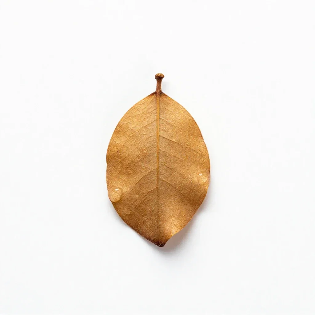 Honey locust isolated on a white background