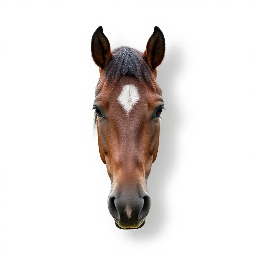 Horse cassia isolated on a white background