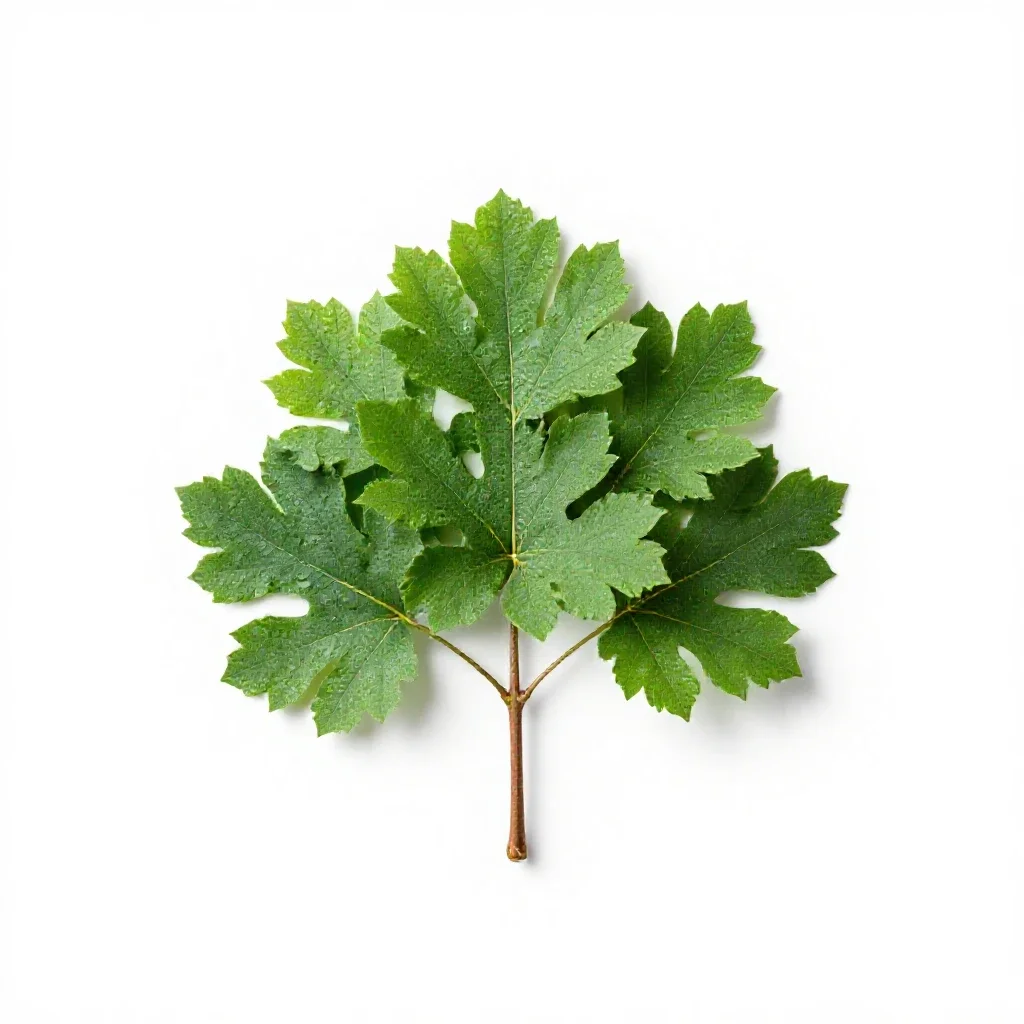 Lead tree isolated on a white background