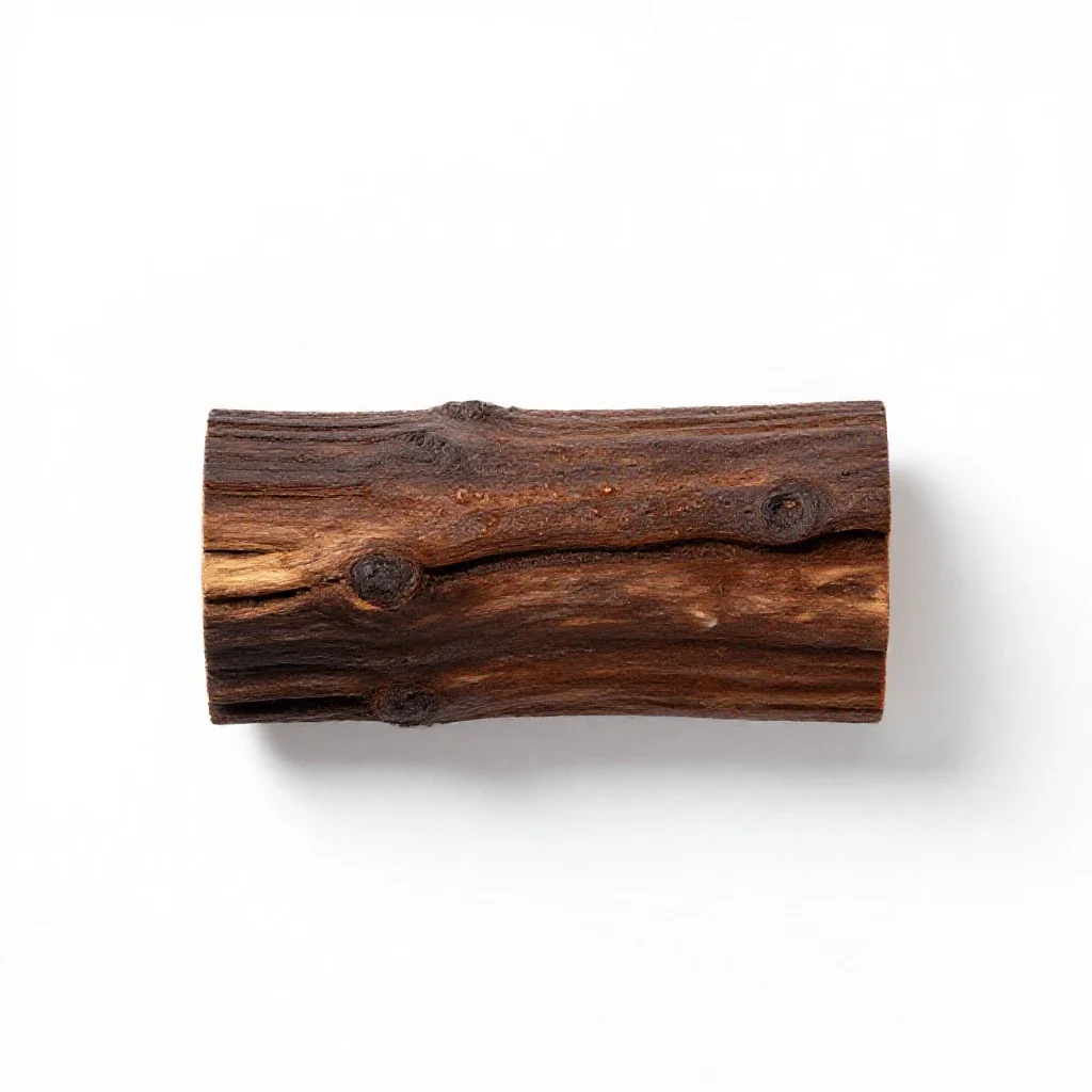 Logwood isolated on a white background