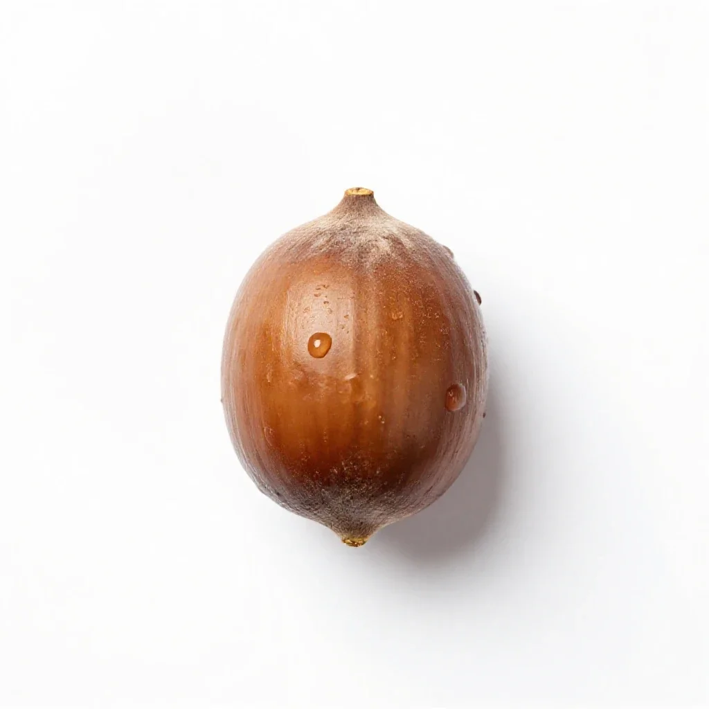 Nutmeg hickory isolated on a white background