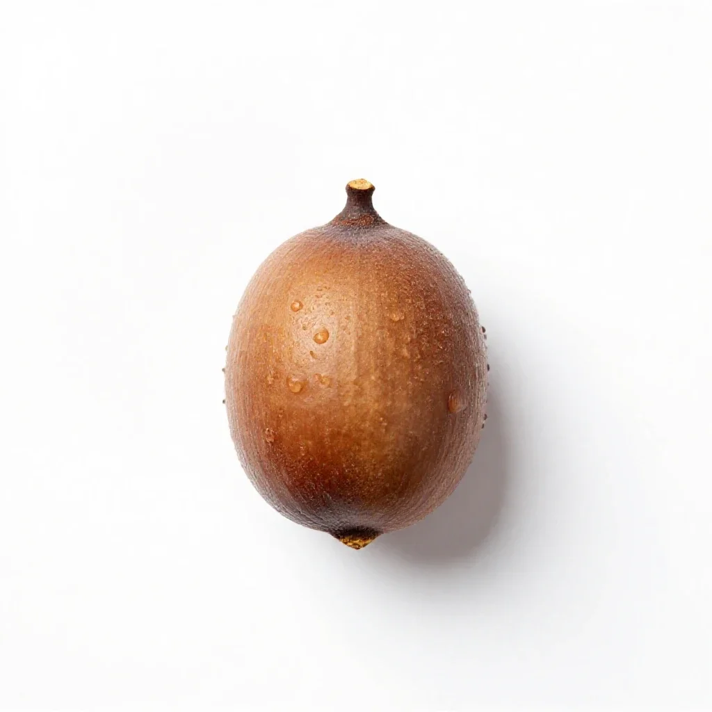 Pignut isolated on a white background