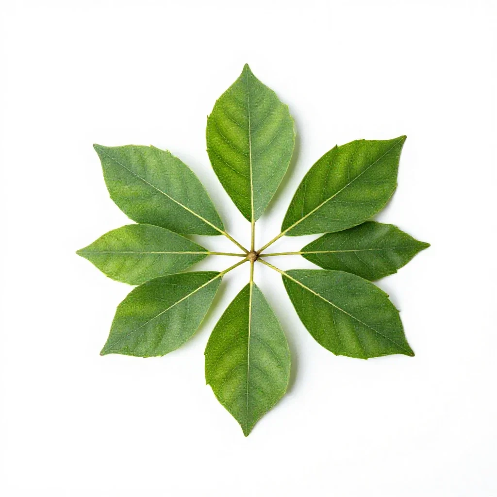 Pipal isolated on a white background