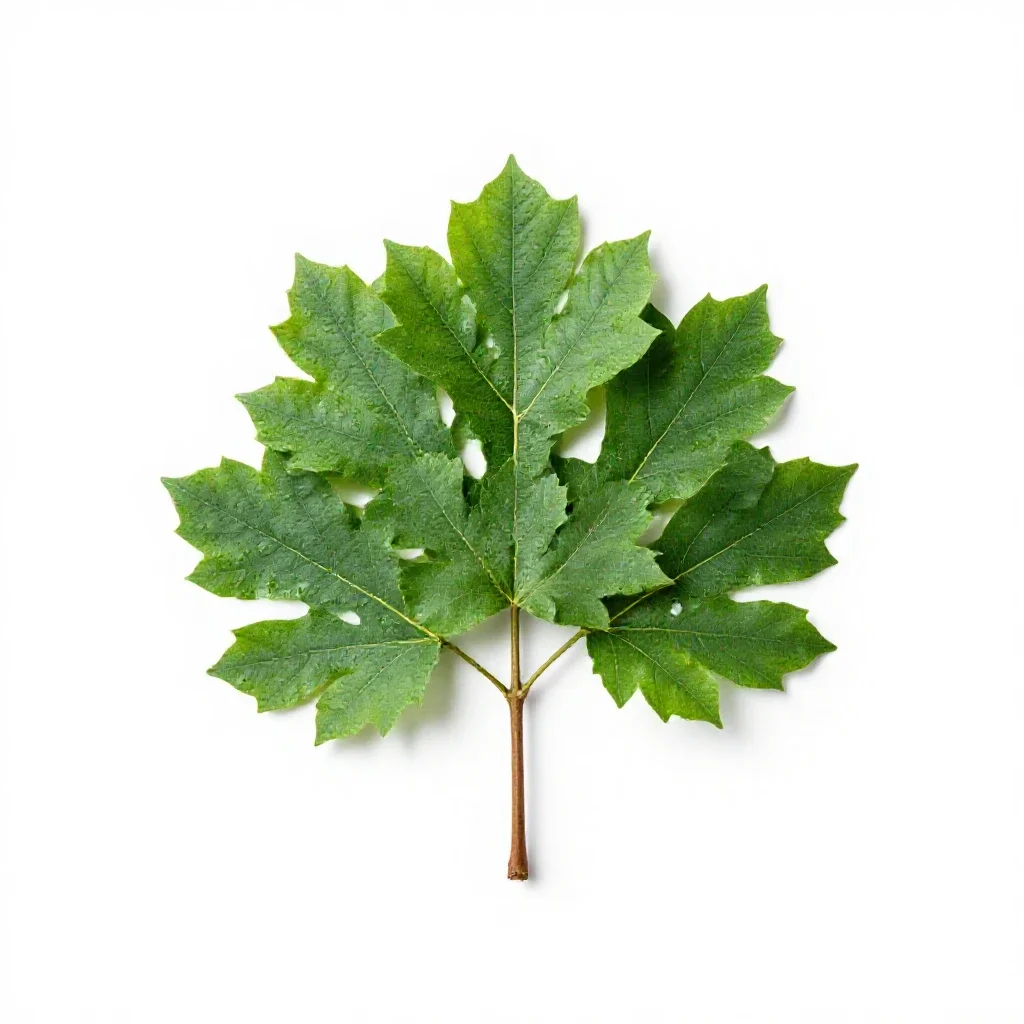 Rain tree isolated on a white background