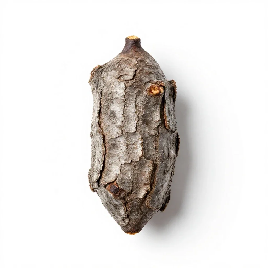 Shagbark isolated on a white background