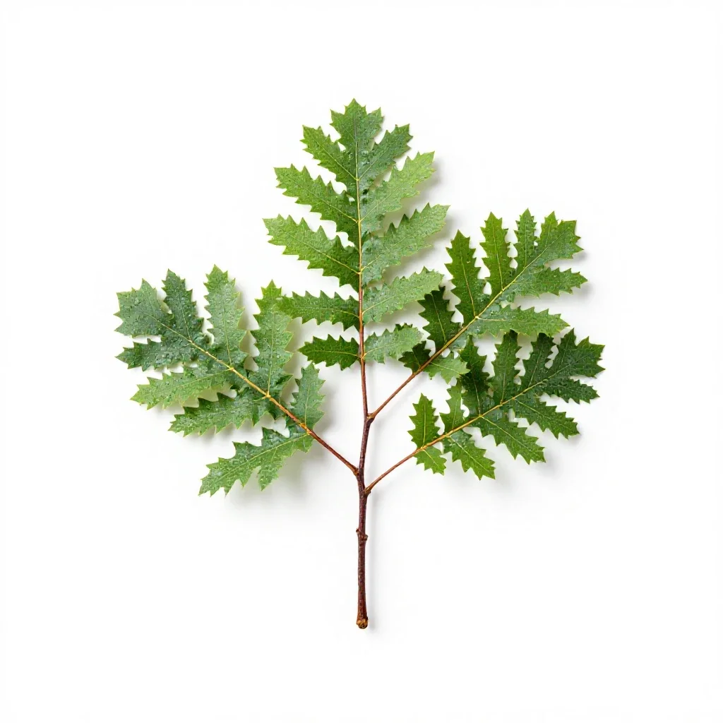 She-oak isolated on a white background