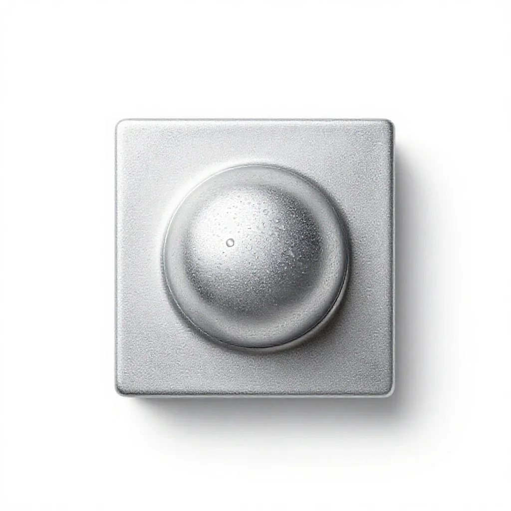 Silver lime isolated on a white background