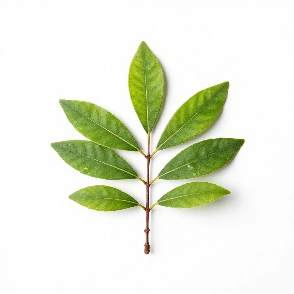 Southern beech isolated on a white background