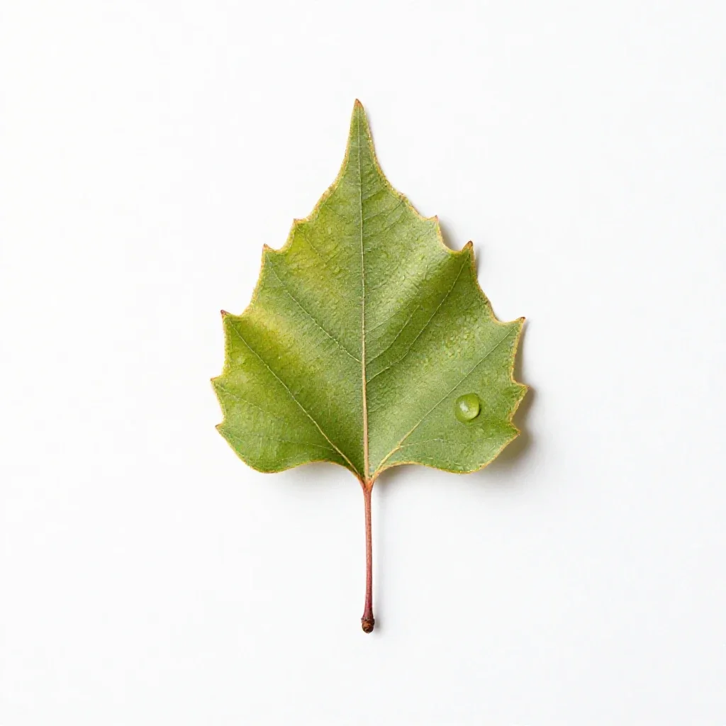 Sweet birch isolated on a white background