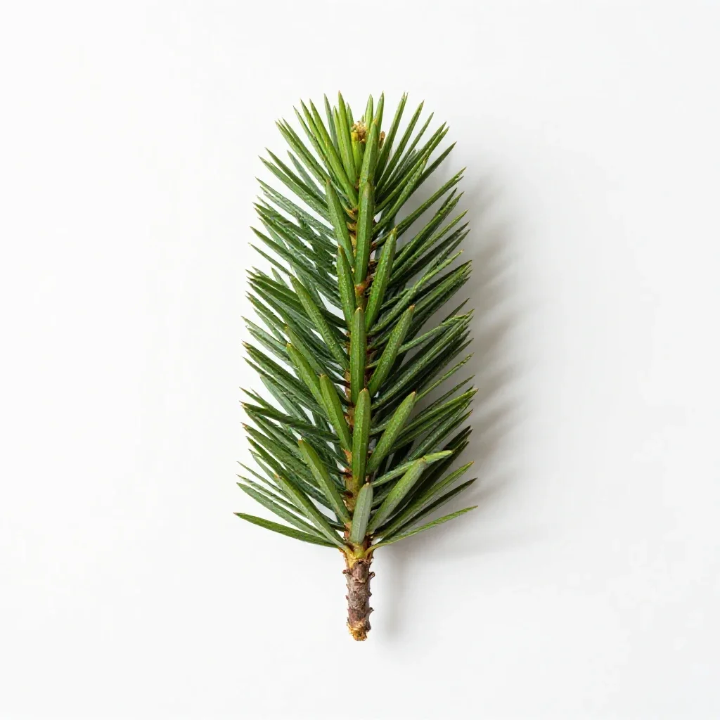 Textile screw pine isolated on a white background