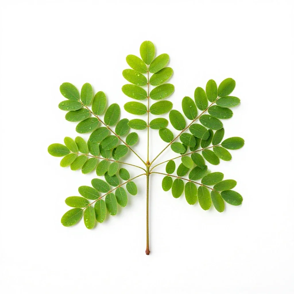 Albizzia isolated on a white background