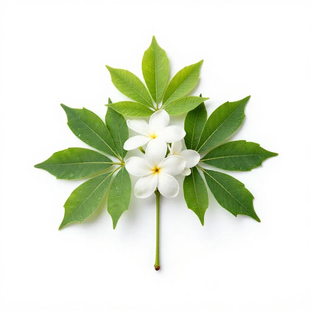 Inga isolated on a white background