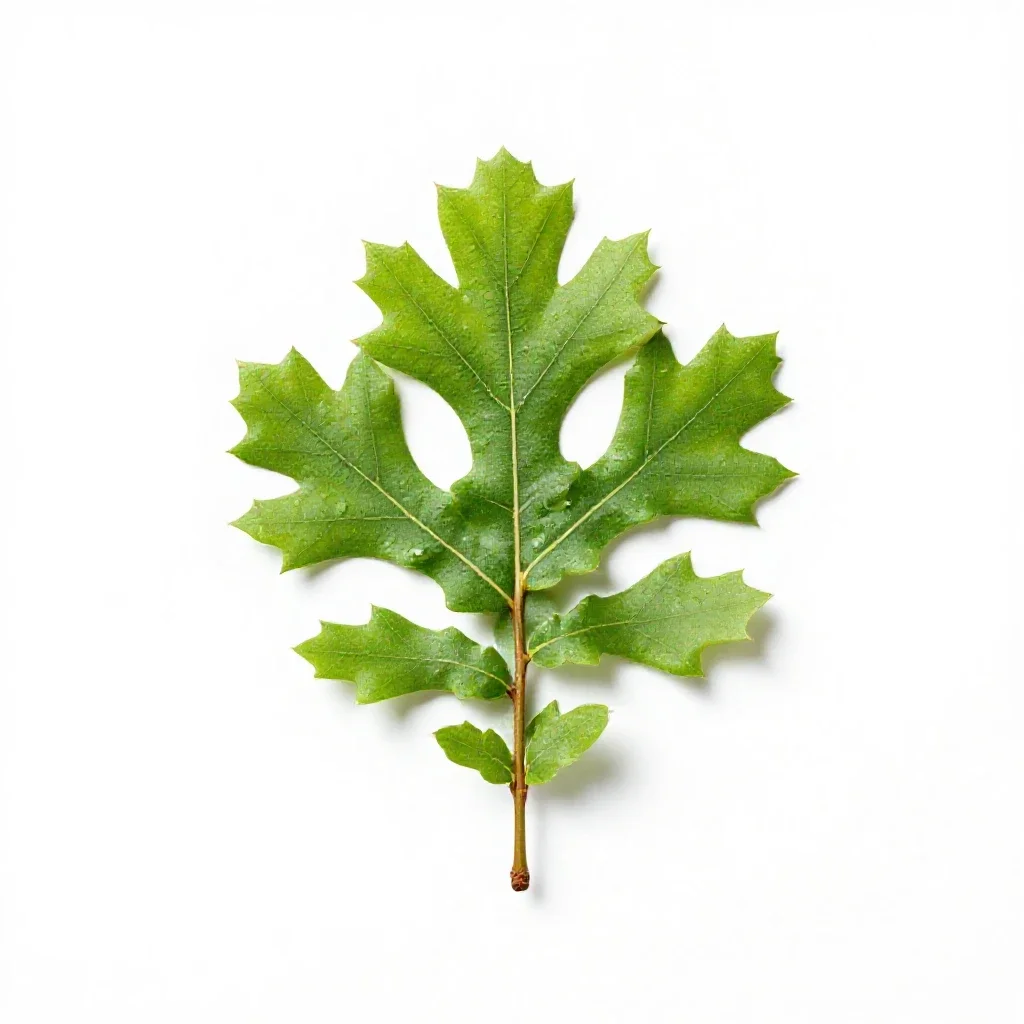 Oak isolated on a white background