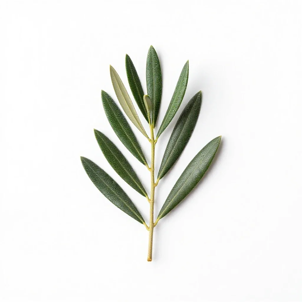 Olive tree isolated on a white background