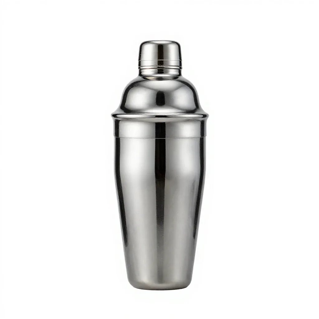 Cocktail shaker isolated on a white background