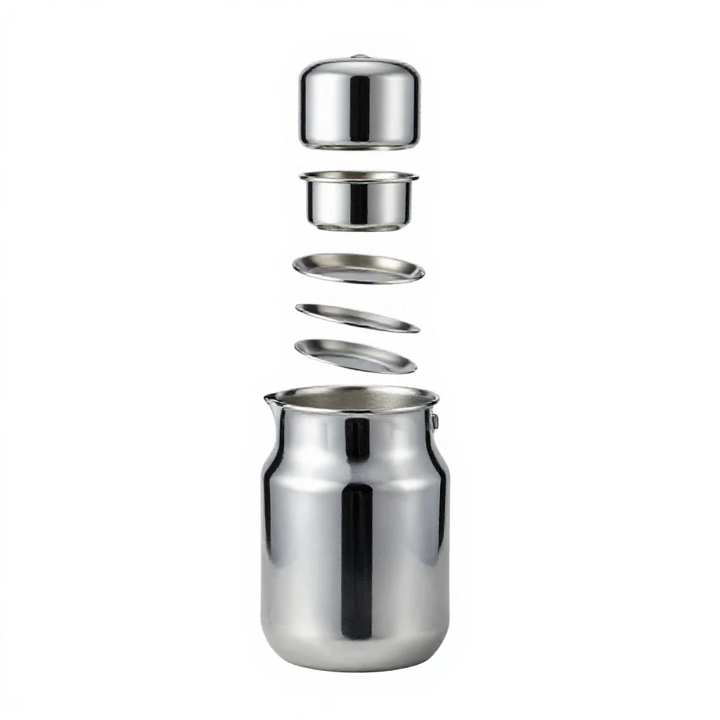 Milk frother isolated on a white background