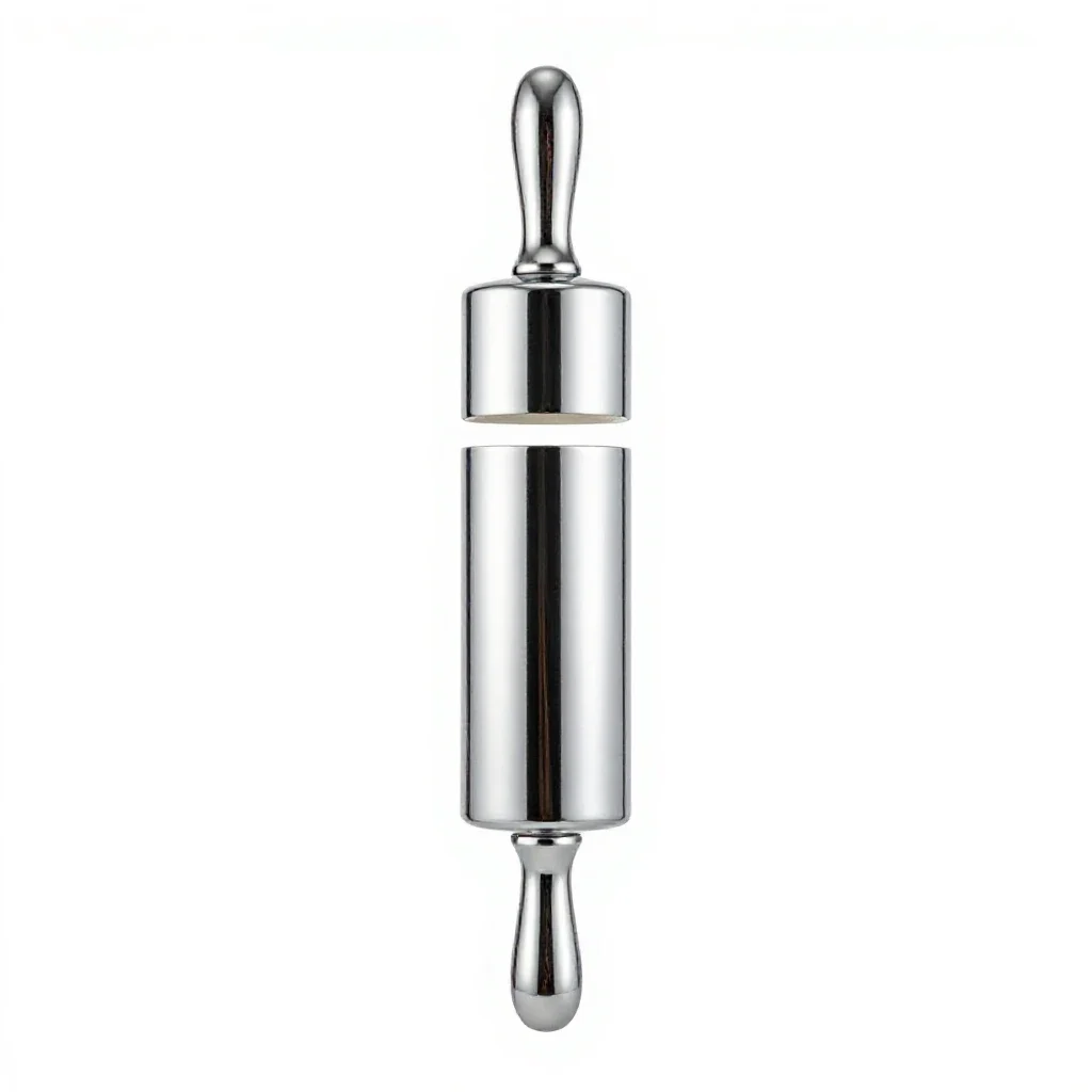 Rolling pin isolated on a white background