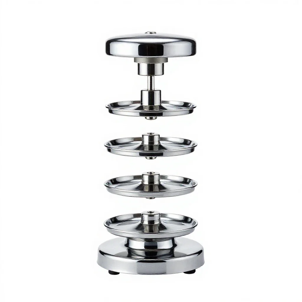 Salad spinner isolated on a white background