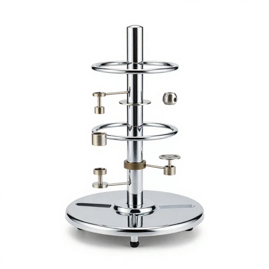 Spice rack carousel isolated on a white background