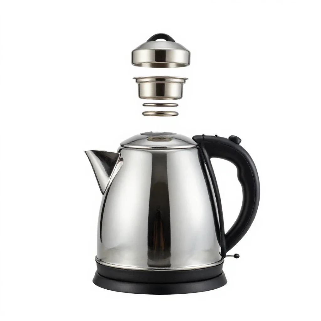 Electric kettle isolated on a white background