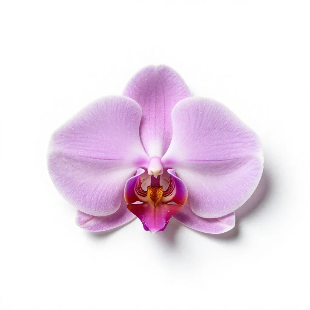 Butterfly orchid isolated on a white background