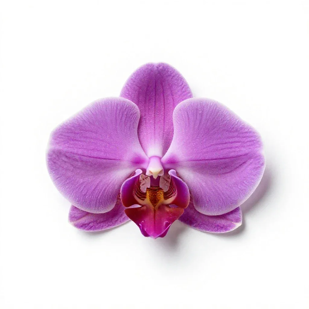 Caladenia isolated on a white background
