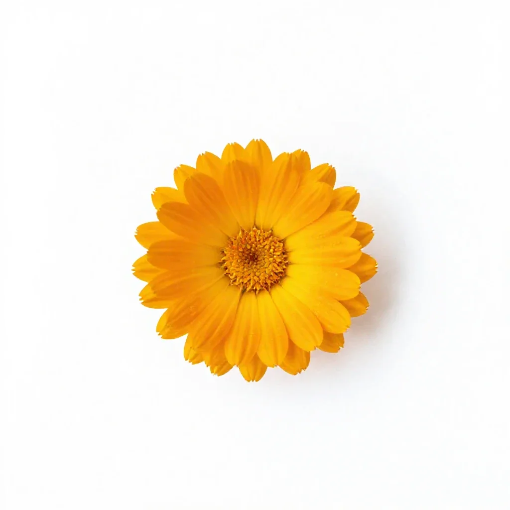 Calendula isolated on a white background
