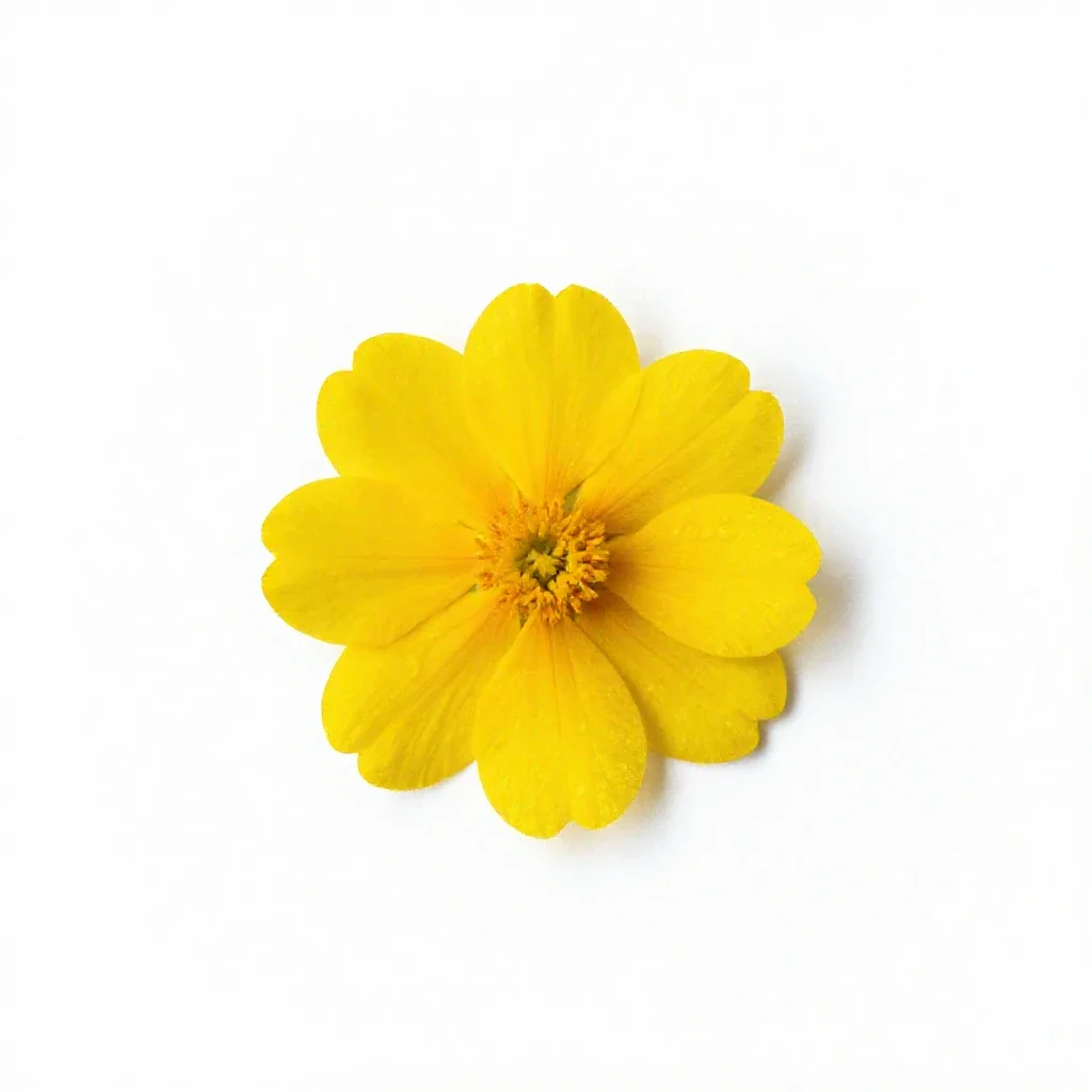 Cape marigold isolated on a white background