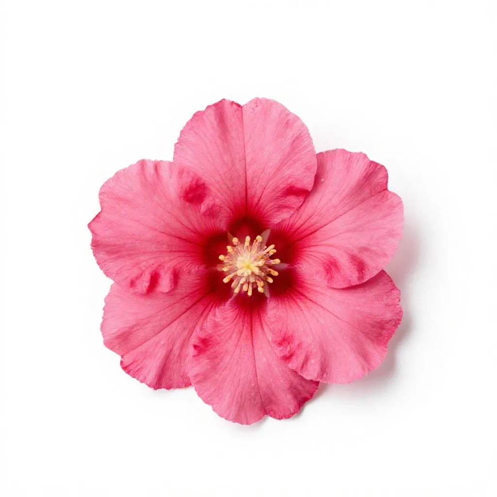 Cheddar pink isolated on a white background